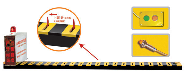 永丰县V3嵌入式闯岗自动扎胎器/阻车器